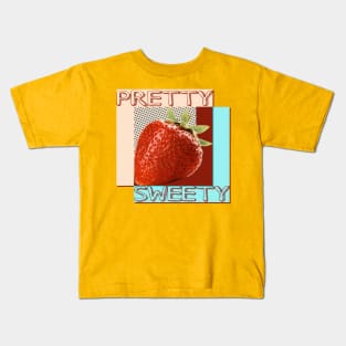 pretty sweety strawberry Kids T-Shirt